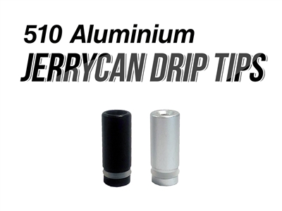 510 Aluminium Jerrycan Drip Tips