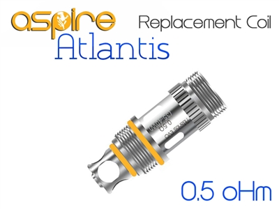 Aspire Atlantis Replacement Coils - 0.5 oHm