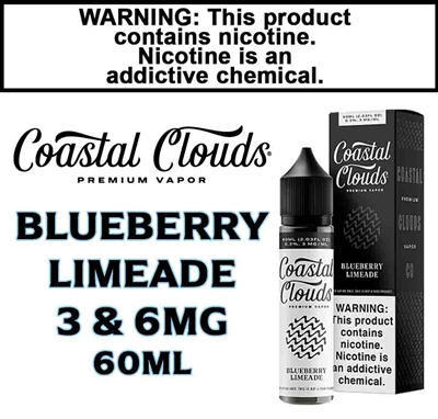 Coastal Clouds Blueberry Limeade 60mL