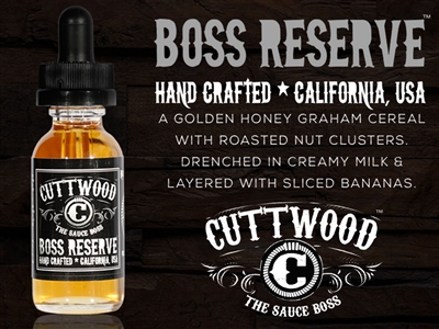 Cuttwood Eliquid - Boss Reserve