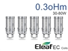 eLeaf EC Coils - 0.3oHm