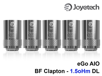 Joyetech AIO Coils - BF Clapton 1.5oHm 5 Pack