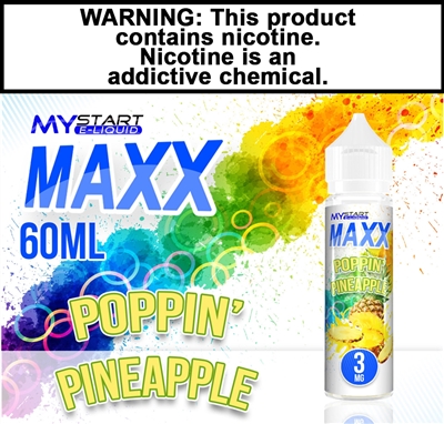 Mystart MAXX - Poppin' Pineapple (60mL)