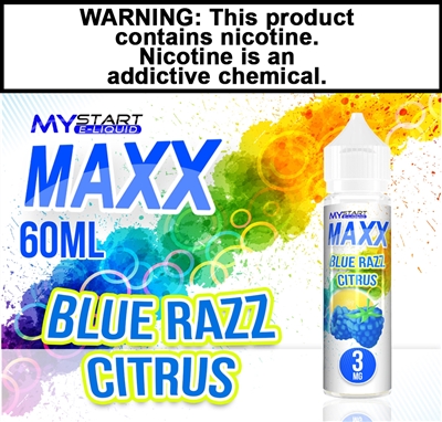 Mystart MAXX - Blue Razz Citrus (60mL)