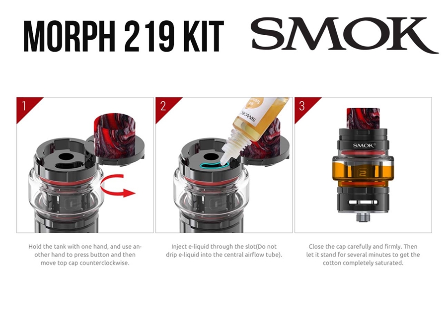 Smok Morph 219 E-Zigaretten Set Rainbow-Black