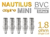 Nautilus BVC Replacement Coils 5-Pack