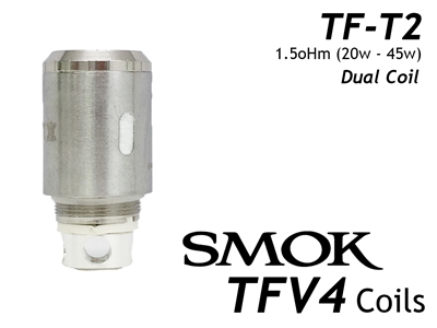 Smok TFV4 Coils - TFT2 Dual Coil Replacement Coils