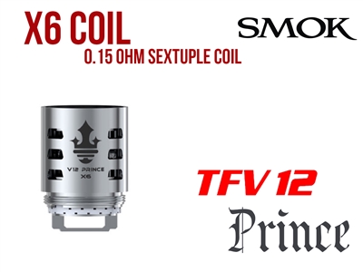Smok TFV12 Prince Coils - TFV12 Prince-X6