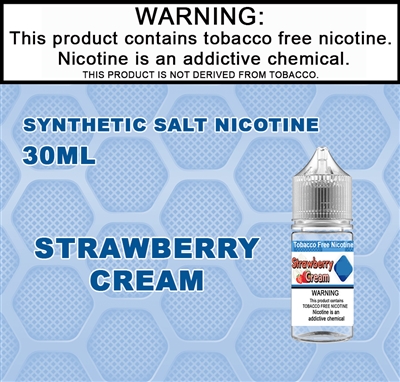 Strawberry Cream Synthetic Salt 30ml