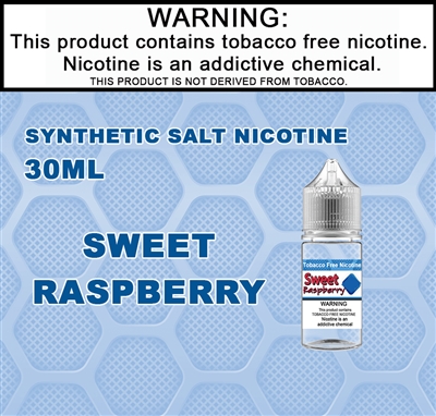Sweet Raspberry Synthetic Salt 30ml