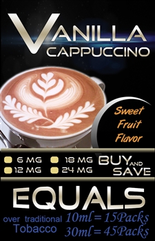 Vanilla Cappuccino Flavor E-Liquid