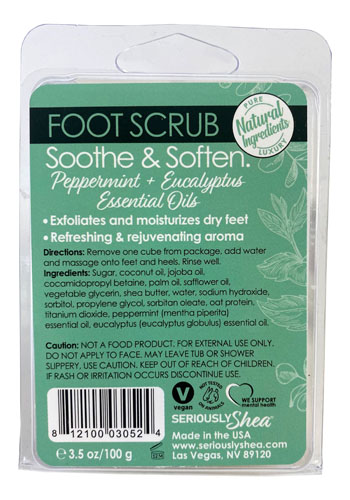 Exfoliating Foot Sugar Scrub