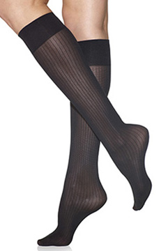 Silkies Classic Ribbed Trouser Socks (2-Pair Pack)