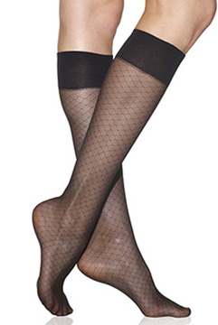 Silkies Honeycomb Sheer Trouser Socks (2-Pair Pack)