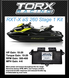 Sea Doo RXT-X aS 260 Stage 1 Mail In ECU Reflash