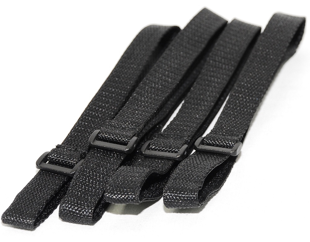 Black)Andrew Nylon Strap With Buckle Fixing Strapping Belts Luggage Straps