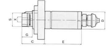 BNE-DA38ER20: BNE-DA38ER20 : MIYANO VDI Holder DA Type