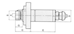 DA45BNJER20: DA45BNJER20 : MIYANO VDI Holder DA Type