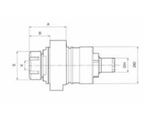 AXIAL MILLING/DRILLING HEAD FOR WASINO A-18