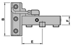 DW230-R25-55-W100 : Cutting Holder BMT