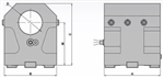 DW350-B50-OF90 : (DW350-B50-90) VDI Boring Holder BMT