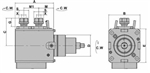 DW350-DF75-20-2-106 : VDI Radial Double Heads BMT