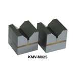 KMV-M020: KMV-M020, magnetic V block set. Holding power is rated at 2.2 lbf. Sets of two blocks.