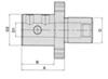 STB5172-10: ST-B5172-10, BORING BAR HOLDER