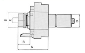 TADA30ER25: TADA30ER25 : TAKAMAZ Axial Milling & Drilling Head