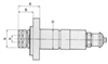 TADA38ER20: TA-DA38-ER20, RADIAL MILLING AND DRILLING HEAD/DOUBLE HEAD