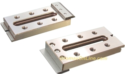 WTC-60  2.36”x4.72”x0.59”+0.2”, 60x120x15+5mm) Stainless  Double Sided Clamping, (Set of 2 Pieces)