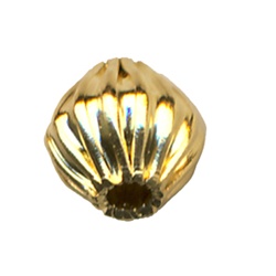 Fluted Bicone Bead