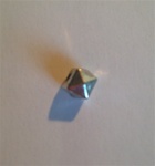 Cube Bead 5mm Pewter