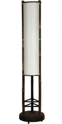 39" Koru Asian/Urban Bamboo Shoji Lantern