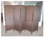 6ft Tall Outdoor Wicker Folding Privacy Screen Partition