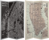 6 ft. Tall Double Sided Map of New York City