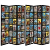 6 ft. Tall Double Sided Tarot Card Psychic Decor Room Divider Screen