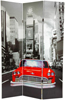6 ft. Tall New York City Taxi Double Sided Room Divider