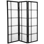 5 ft. Tall Double Cross Shoji Folding Screen Divider