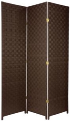 6 ft. Tall Woven Fiber Outdoor All Weather Room Divider (more panels & colors)