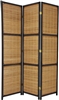6 ft. Tall Woven Accent Room Divider (more panels & finishes)