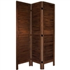 5Â½ ft. Tall Classic Venetian Room Divider in Burnt Finishes