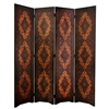 6 ft. Tall Olde-Worlde Classical Room Divider Decorative Folding Screen