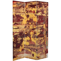 6 ft. Tall Embers Canvas Room Divider