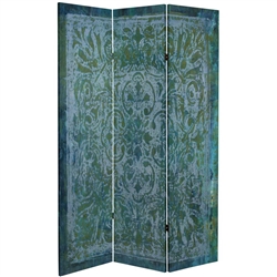 6 ft. Tall King's Garden Canvas Room Divider