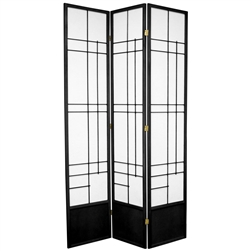7 ft. Tall Eudes Shoji Screen Room Divider (more panels & finishes)