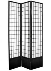 7 ft. Tall Window Pane Shoji Screen Divider (more panels & finishes)