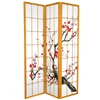 6 ft. Tall Cherry Blossom Shoji Screen (more panels & finishes available)
