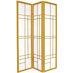 6 ft. Tall Eudes Shoji Screen Room Divider (more panel and finish options)