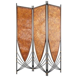 6 ft. Tall Tropical Philippine Decorative Folding Screen